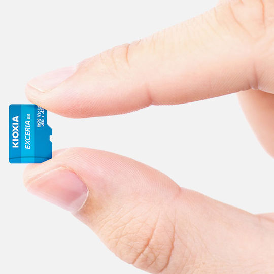 Kioxia microSDXC 128GB U3 V30 A2 UHS-I 160MB/s with Adapter view 2