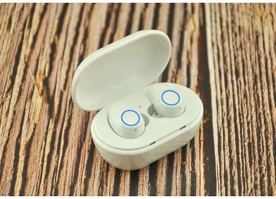 In-ear Bluetooth Handsfree Earphones with Sweat Resistance and Charging Case White view 5
