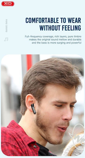 XO X14 TWS In-ear Bluetooth Handsfree Earphones with Charging Case Iron Gray vue 6
