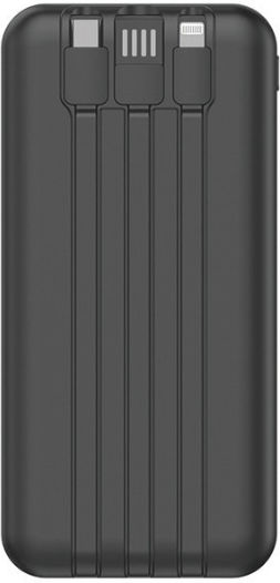 Philips DLP1922 Power Bank 10000mAh with USB-A Port and USB-C Port Black view 2