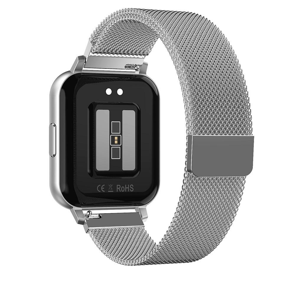 MaX FiT Aluminium Smartwatch with Heart Rate Monitor (Silver) view 5