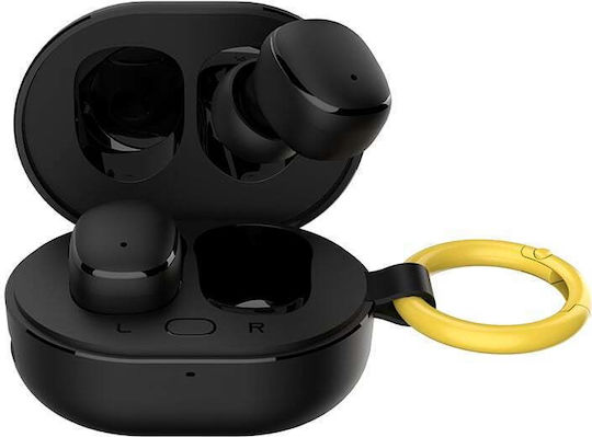 Firo Α26 In-ear Bluetooth Handsfree Earphones with Charging Case Black vista 2