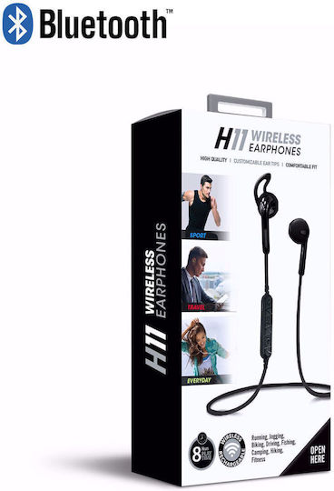 MyMe Fit H11 In-ear Bluetooth Handsfree Earphones Black-Multi view 4