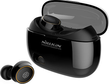 Nillkin Liberty In-ear Bluetooth Handsfree Earphones with Charging Case Black view 1