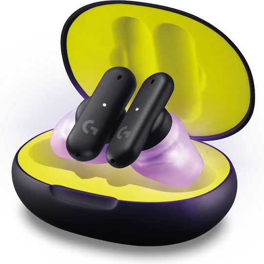 Logitech G Fits Earbud Bluetooth Handsfree Earphones with Charging Case Black view 1