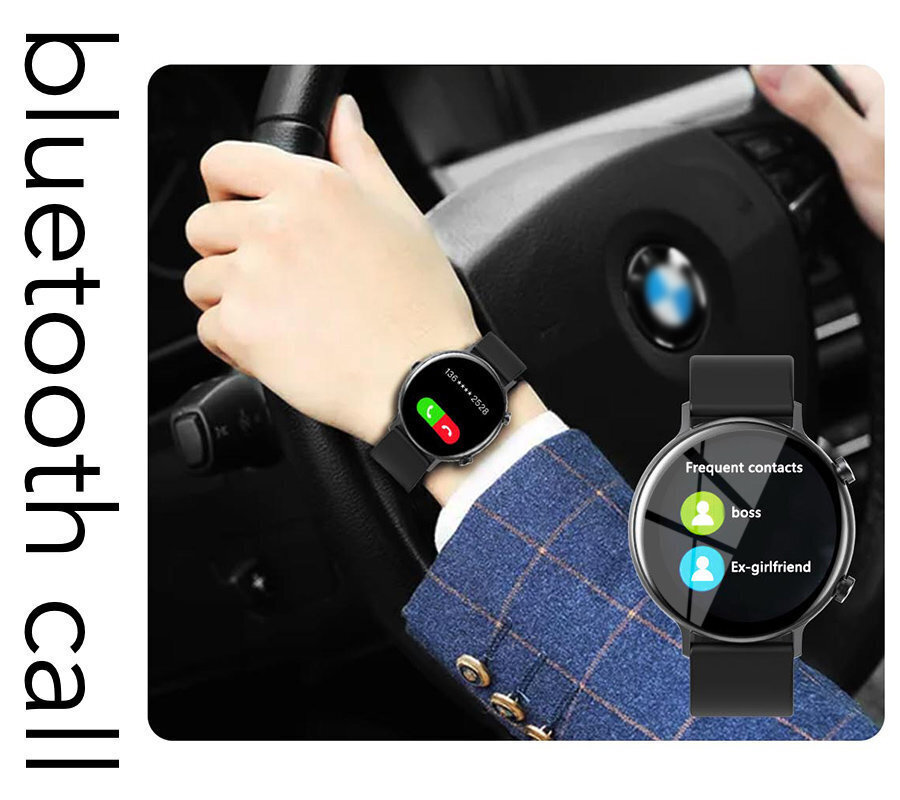 Rubicon Rnce98 44mm Smartwatch with Heart Rate Monitor (Multicolour) view 5
