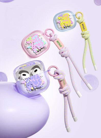 EJ-228 In-ear Bluetooth Handsfree Headphones with Charging Case Pink