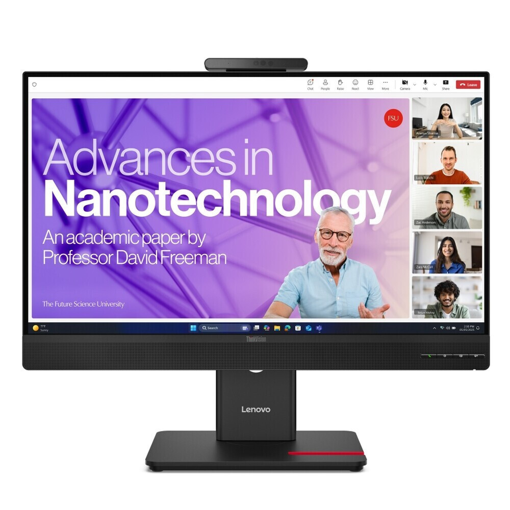 Lenovo ThinkVision T27QD-4v IPS Monitor 27" QHD 2560x1440 with Response Time 4ms GTG view 1