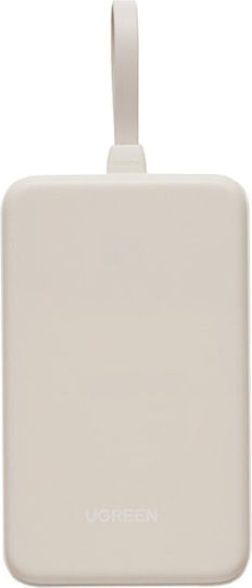 Ugreen PB521 USB-C Power Bank 20000mAh 30W with USB-A Port Power Delivery White vue 2