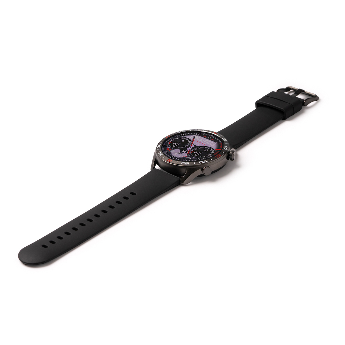 SW1295 Aluminium Smartwatch with Heart Rate Monitor (Black) view 1