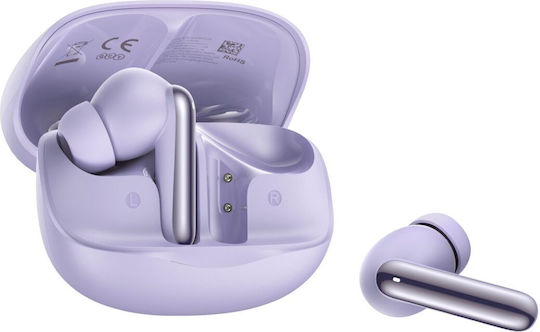 QCY Melobuds N50 Bluetooth Handsfree Earphones with Sweat Resistance and Charging Case Purple view 3