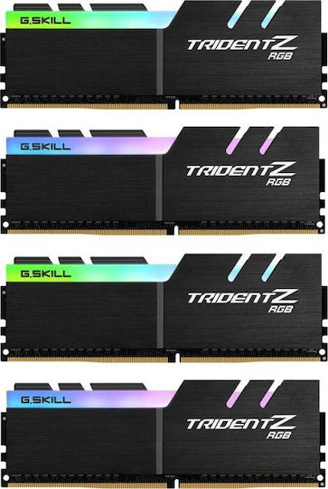 G.Skill Trident Z RGB DDR4 32GB RAM with 4x8GB Modules and Speed 4000 for Desktop F4-4000C18Q-32GTZRB