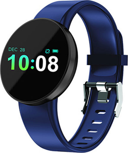Jmsmart PJS0004B Smartwatch with Heart Rate Monitor (Blue) view 1