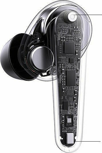 Ugreen HiTune T1 In-ear Bluetooth Handsfree Earphones with Charging Case Black view 4