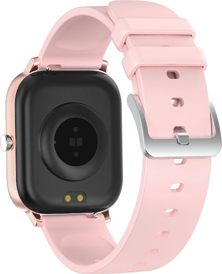T99 Smartwatch with Heart Rate Monitor (Pink) view 2