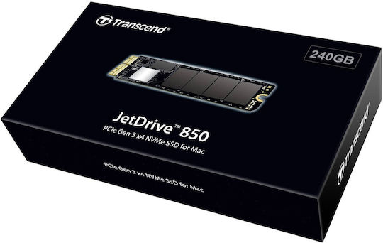 Transcend JetDrive 850 SSD 240GB Blade Type with PCI Express 3.0 Connection view 2