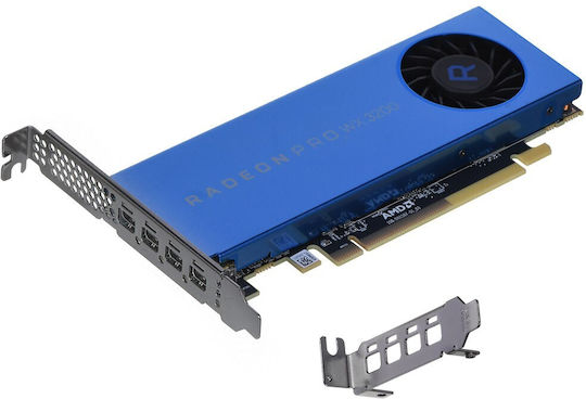 AMD Radeon Pro WX 3200 4GB GDDR5 Graphics Card view 6