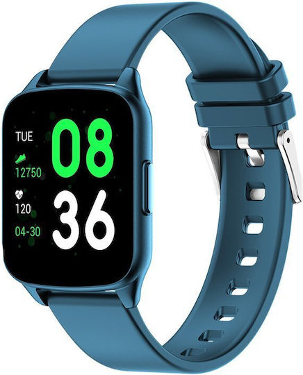 G.Rossi SG004D Smartwatch with Heart Rate Monitor (Blue/Blue) view 2