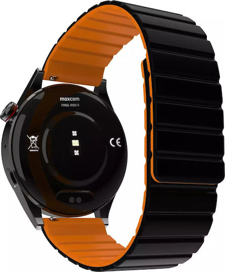 MaxCom Iron 54mm Smartwatch with SIM and Heart Rate Monitor (Gray) vue 3