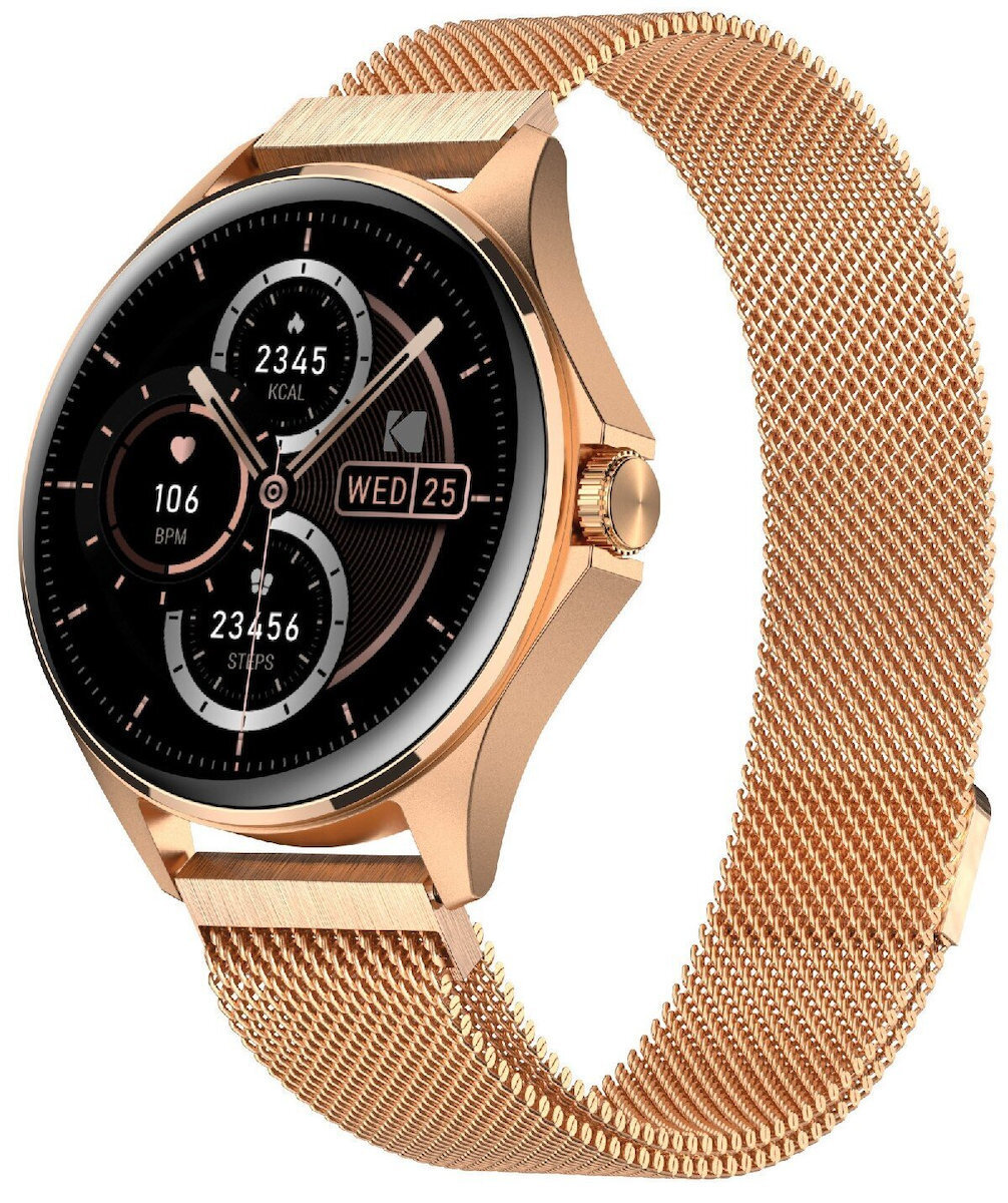 Kodak SW-7211 43mm Smartwatch with SIM and Heart Rate Monitor (Rose Gold) view 1