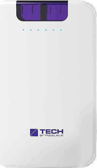Travel Blue TB-977 Power Bank 7800mAh with 2 USB-A Ports White