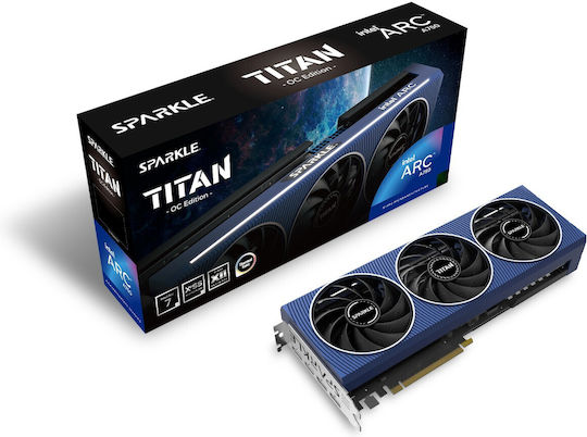 Sparkle ARC A750 8GB GDDR6 Titan OC Graphics Card view 1