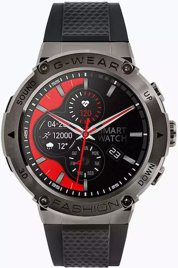 Watchmark G-Wear Smartwatch with Heart Rate Monitor (Black)