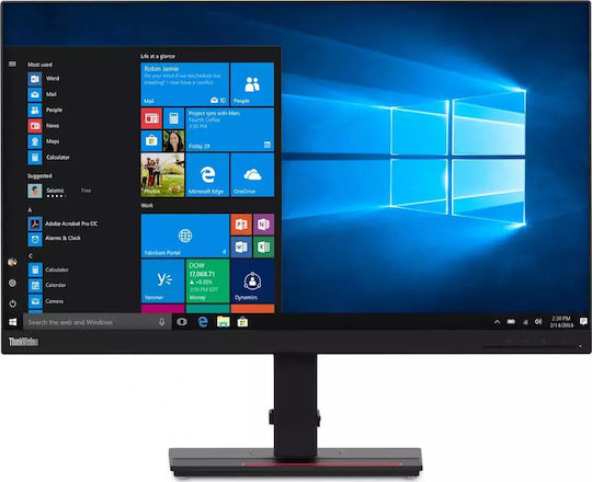 Lenovo ThinkVision T27q-20 IPS Monitor 27" QHD 2560x1440 with Response Time 4ms GTG view 2