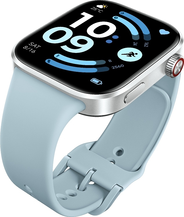 Xiaomi Redmi Watch 6 Aluminum 46mm with Heart Rate Monitor Glacier Blue view 8