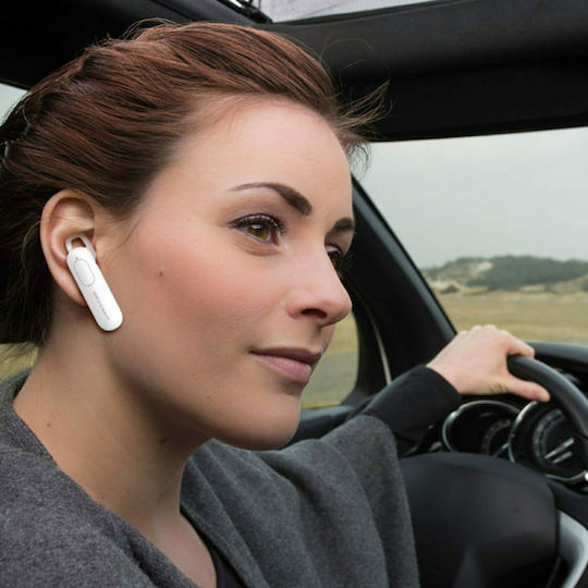 XO BE4 Earbud Bluetooth Handsfree Earphone White view 2