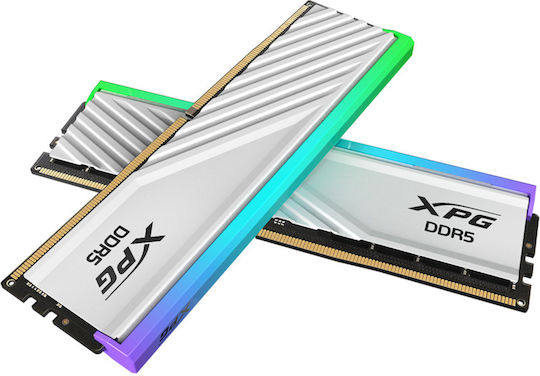 Adata XPG Lancer Blade DDR5 64GB Memory RAM with 2x32GB Modules and Speed 6000 for Desktop AX5U6000C3032G-DTLABRWH view 1