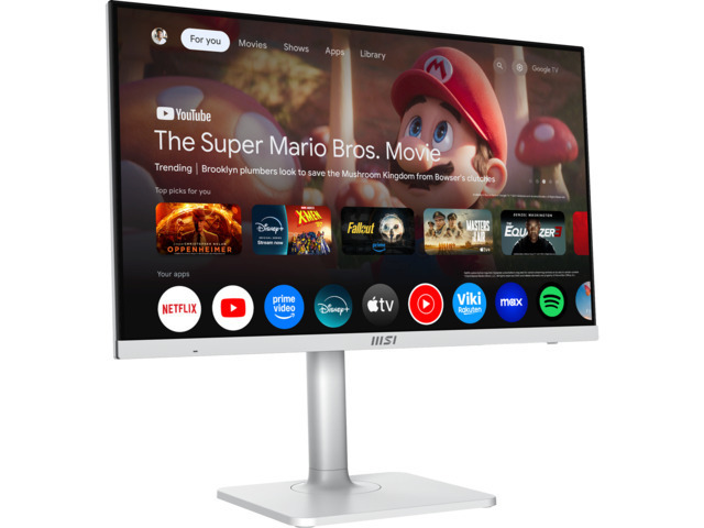 MSI Modern MD272UPSW IPS HDR Monitor 27" 4K 3840x2160 With Response Time 4ms GTG White view 6