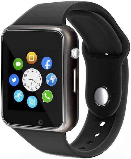 W4 FW Smartwatch (Black) view 1