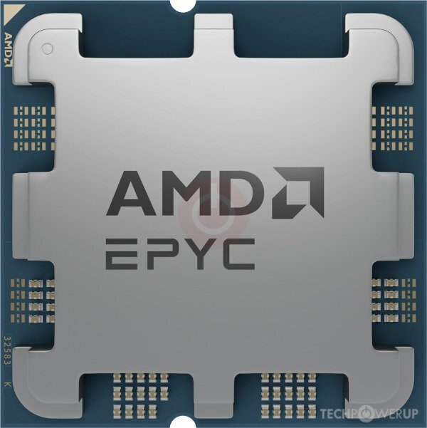 AMD Epyc 9555P 3.2GHz Processor 64 Core for Socket SP5 Tray view 1