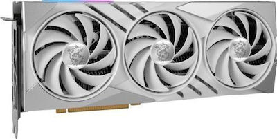 MSI GeForce RTX 4060 Ti 16GB GDDR6 Gaming X Slim White Graphics Card vue 2