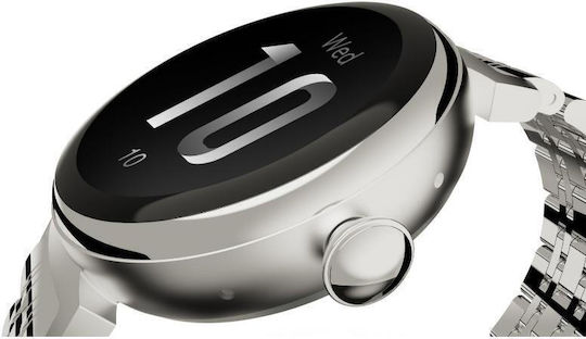 HiFuture Aura Smartwatch with Heart Rate Monitor (Silver) view 6