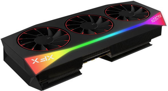 XFX Radeon RX 9070 XT 16GB GDDR6 Mercury OC Magnetic Air Edition RGB Graphics Card view 3
