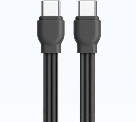 Dudao K22+ Power Bank 10000mAh 22.5W with USB-C Port Power Delivery Gray vue 4