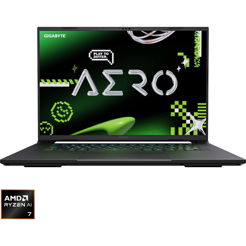 Gigabyte AERO X16 1VH93EEC94AH 16" IPS QHD+ 165Hz (Ryzen AI 300 Series-7 350/16GB/1TB SSD/GeForce RTX 5060/W11 Home) (International English Keyboard) view 1