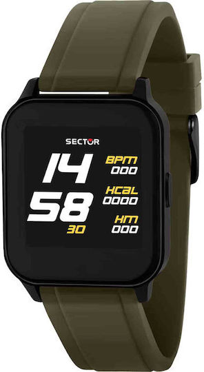 Sector S05 Smartwatch with Heart Rate Monitor (Khaki)