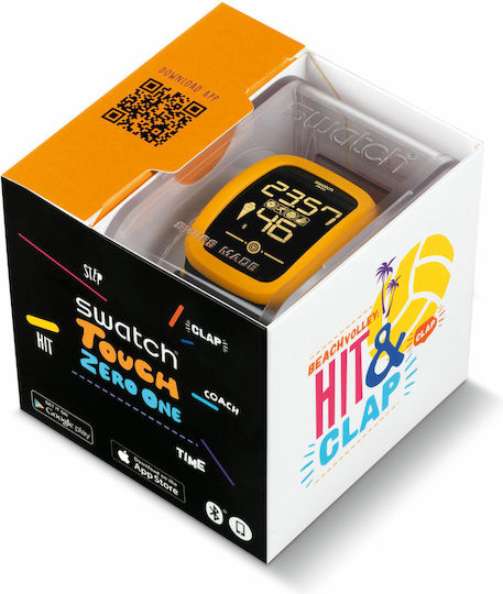 Swatch Touch Zero 1 Sunzero (Large) Smartwatch (Multicolour) view 6