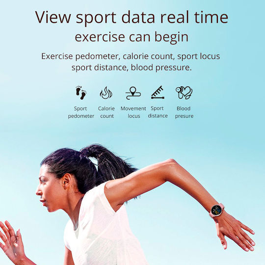 Colmi Sky 2 41mm Smartwatch with Heart Rate Monitor (Black) view 2