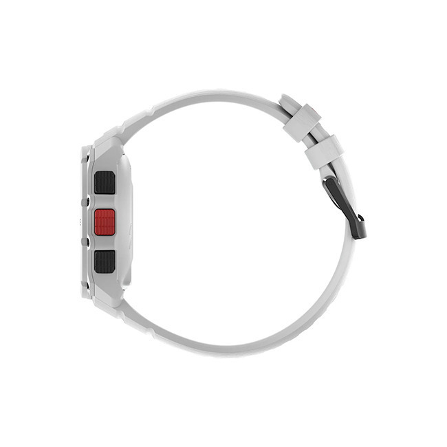 Polar Street X 45mm Waterproof Smartwatch with Heart Rate Monitor Snow White view 5