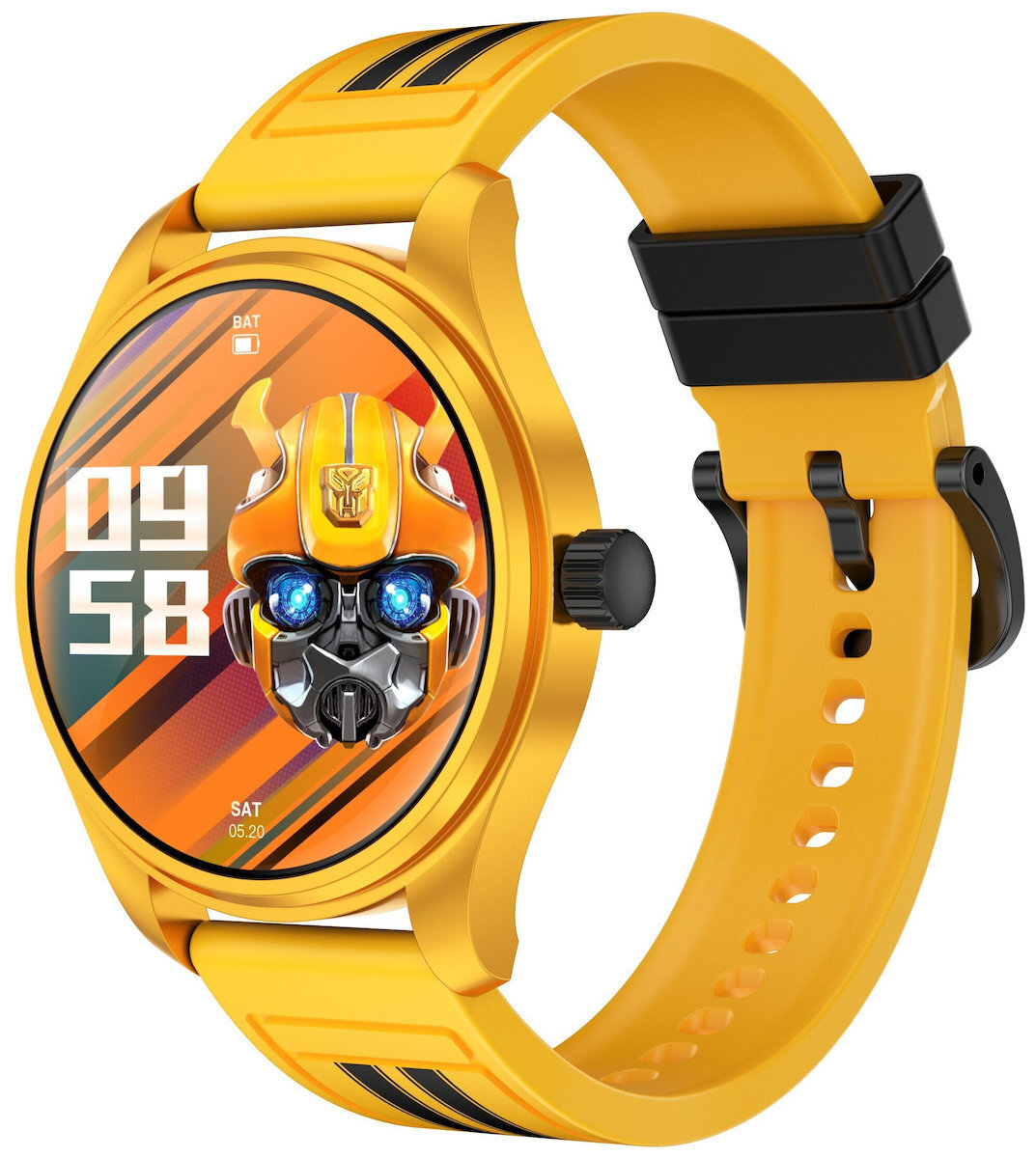 MaxCom Transformers TF20 Smartwatch with Heart Rate Monitor Yellow view 9
