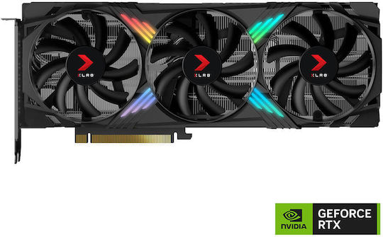 PNY GeForce RTX 4070 Super 12GB GDDR6X OC XLR8 ARGB TF Verto Graphics Card view 2