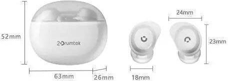 A4Tech B27 In-ear Bluetooth Handsfree Earphones with Sweat Resistance and Charging Case Pink view 7