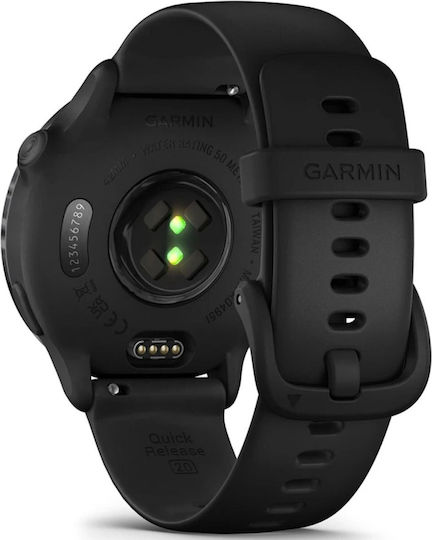 Garmin Vivoactive 6 Aluminium 42mm Waterproof Smartwatch with Heart Rate Monitor (Slate with Black Band) view 6