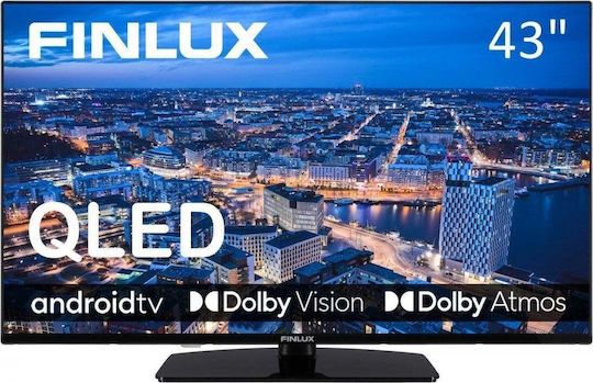 Finlux Smart Television 43" 4K UHD QLED 43-FUH-7161 HDR (2023) view 1