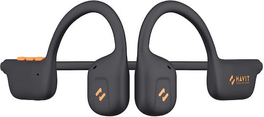 Havit Freego1 Air Bone Conduction Bluetooth Handsfree Earphones with Sweat Resistance Black vue 8