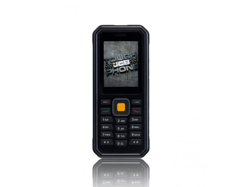 JCB Tradesman 4 Dual SIM Resistant Mobile with Buttons Black view 2